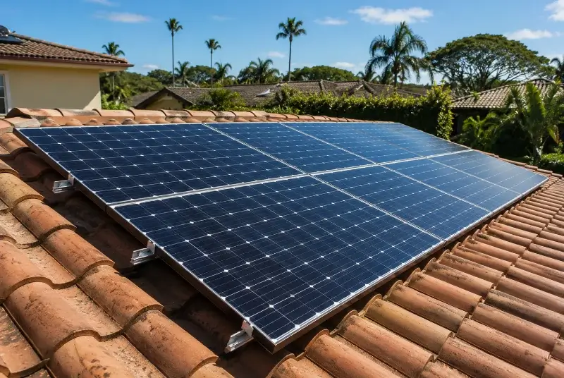Installation de panneaux solaires à Chantepie